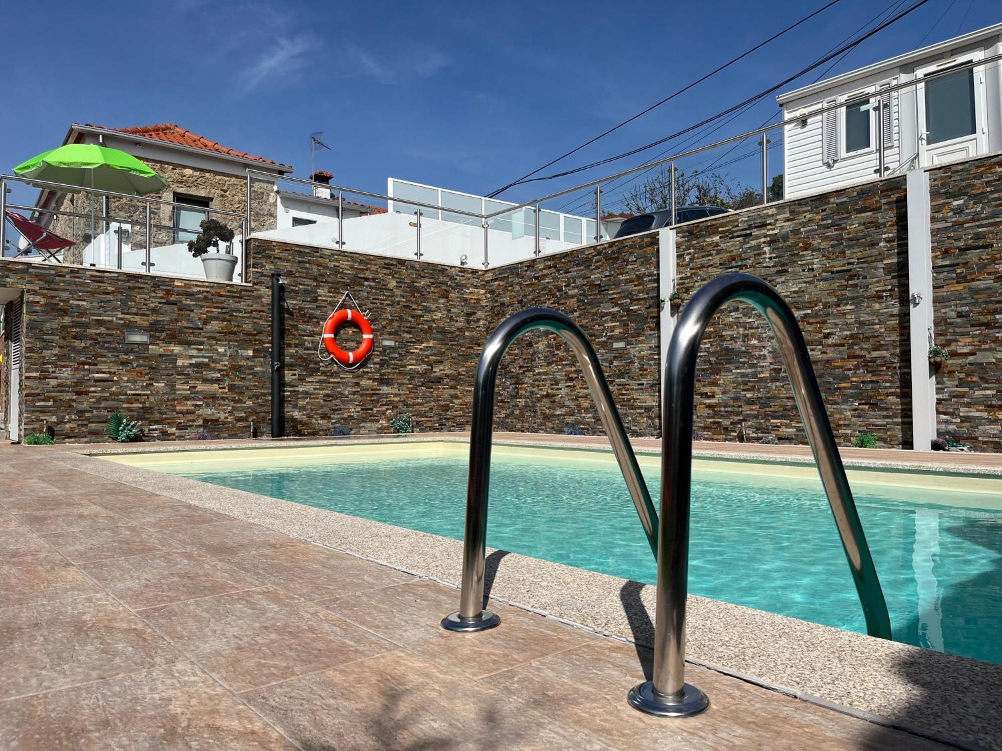 Fonte Retreat Home - Jacuzzi And Heated Swimming Pool Sandim Εξωτερικό φωτογραφία