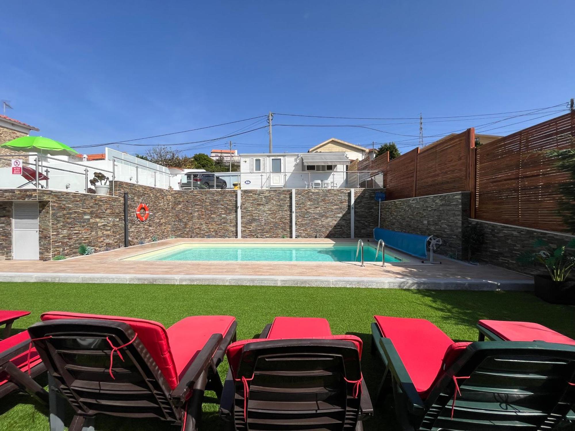 Fonte Retreat Home - Jacuzzi And Heated Swimming Pool Sandim Εξωτερικό φωτογραφία